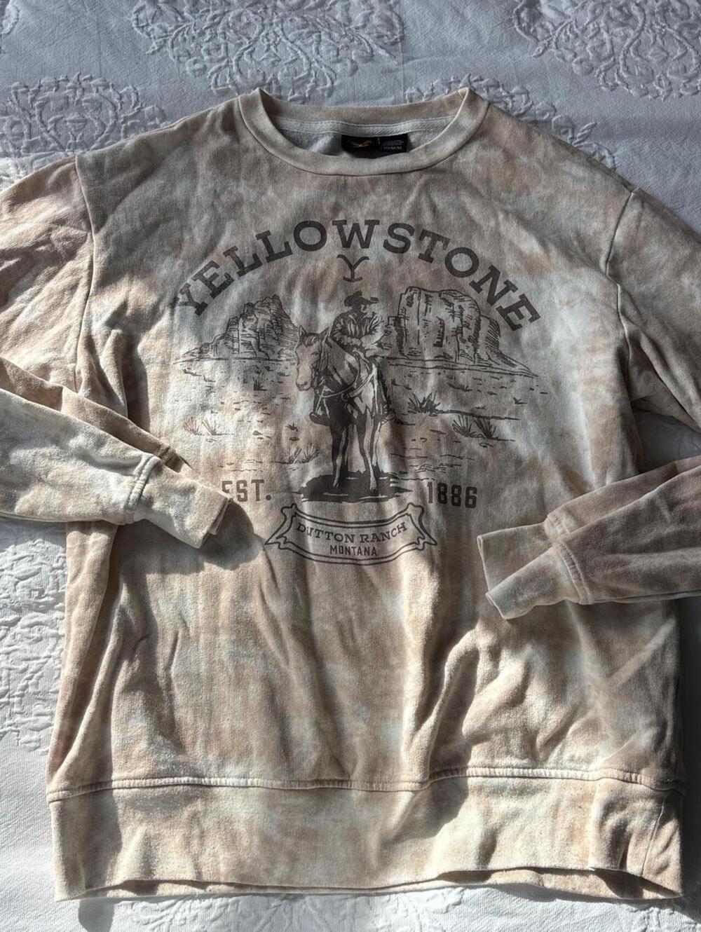 Yellowstone tv show crew neck
